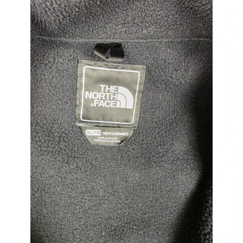 The North Face Denali Fleece Jacket Mens XL Black Full Zip Polartec Outdoor